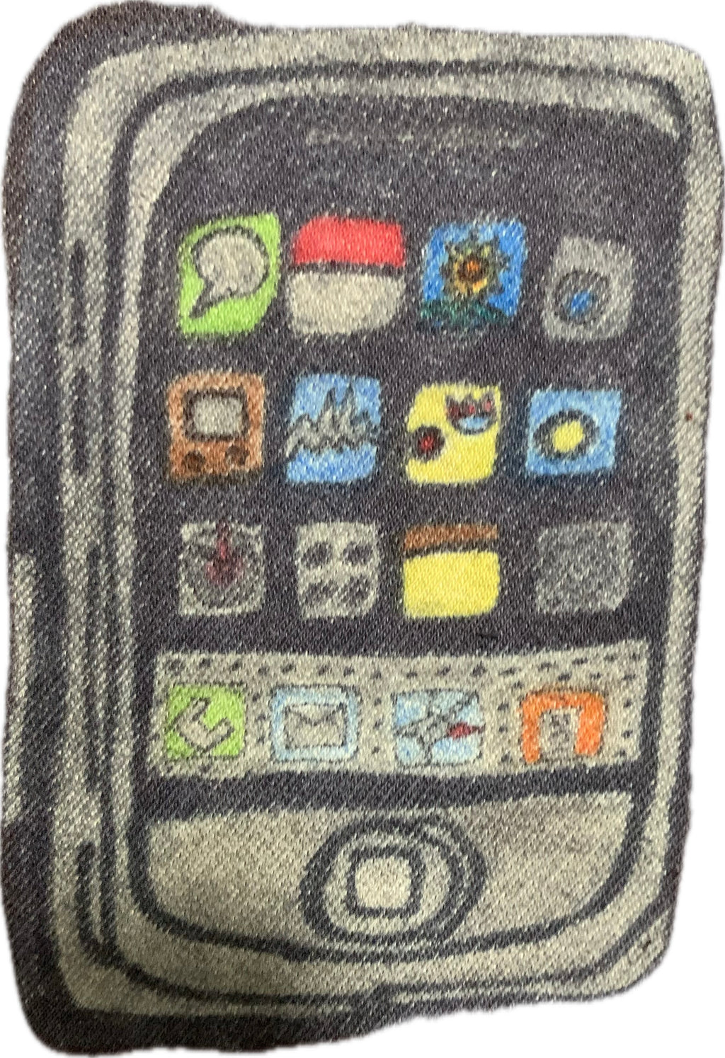 HAND DRAWN FULL BODY ART AHHA HOODIE