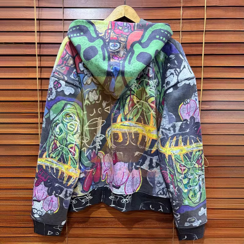 AHHA FULL ZIP HOODIE